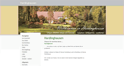 Desktop Screenshot of hardinghausen.de